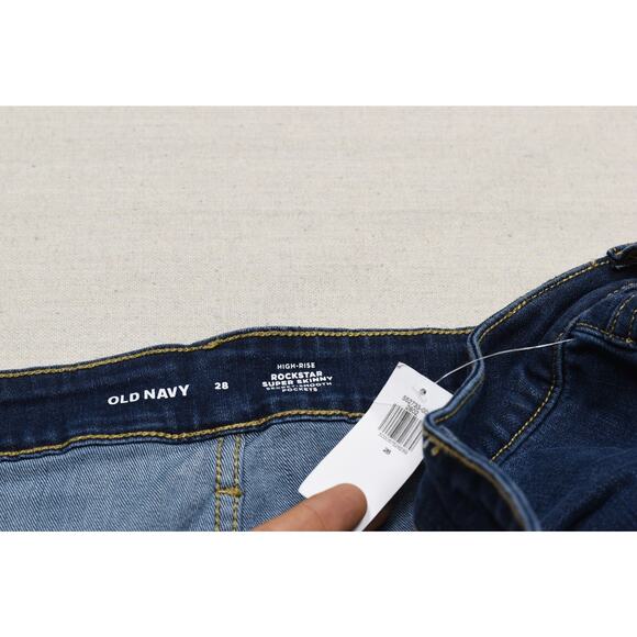NEW Women's Old Navy Plus Size 28 High Rise Rockstar Super Skinny - Picture 8 of 8